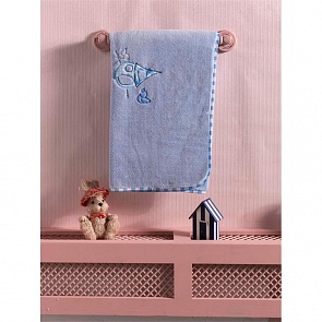 Плед велсофт Kidboo Lovely Birds, 100% полиэстер, 80 х 120 см, blue (Kidboo, 00-0011996 Blue)